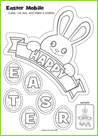 Easter Mobile Activity