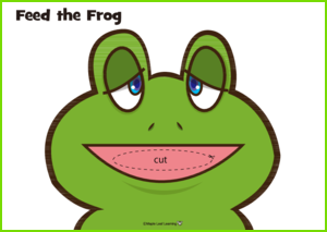 Feed the Frog Activity