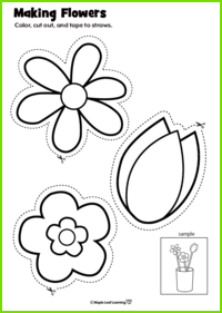 Making Flowers Activity | Maple Leaf Learning Library
