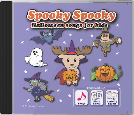 Spooky Spooky Halloween Songs for Kids CD