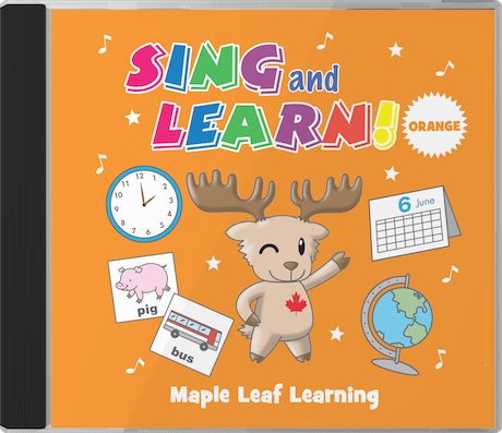 Sing and Learn Orange CD
