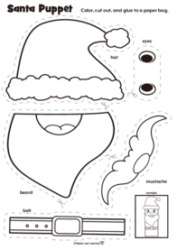 santa-puppet-craft