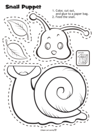 snail-puppet-craft