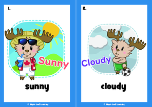 weather-flashcards