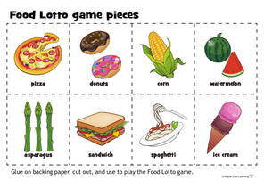 food-lotto-game