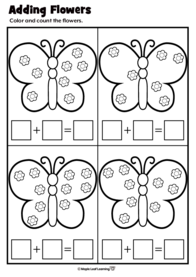 adding-flowers-worksheet