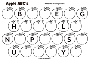 apple-abc-worksheet