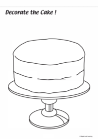 decorate-the-cake-worksheet