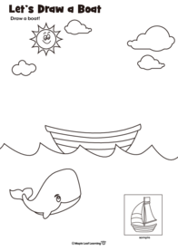 lets-draw-a-boat-worksheet