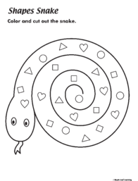 shapes-snake-activity