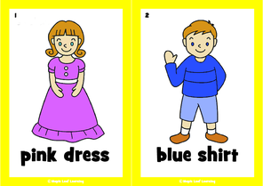 clothes-song-flashcards