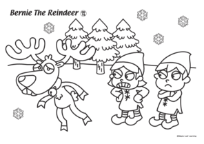 bernie-the-reindeer-worksheet