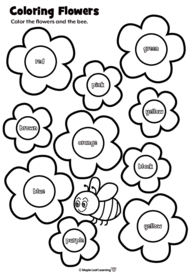 coloring-flowers-worksheet