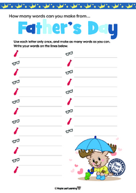 fathers-day-anagram-worksheet
