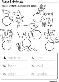 forest-animals-worksheet