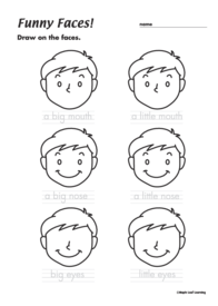 funny-faces-worksheet