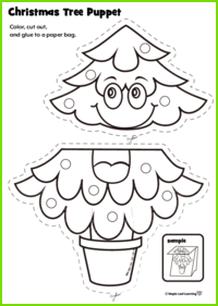 Christmas Tree Puppet