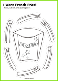 French Fries Activity