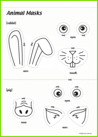 Animal Masks Activity