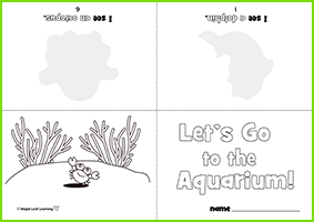 Let’s Go to the Aquarium Mini-Book