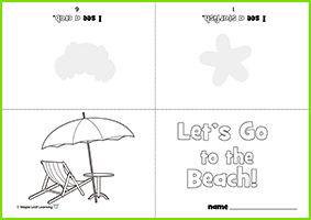 Let’s Go to the Beach Mini-Book