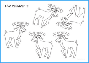 Five Reindeer Song Resources