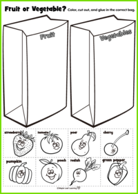 Fruit or Vegetable Activity