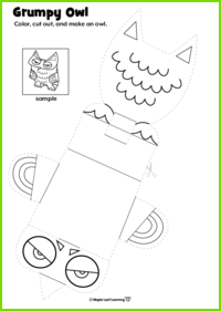 Grumpy Owl Craft