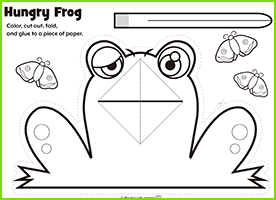 Hungry Frog Craft