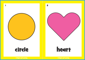 Make a Circle Song Flashcards