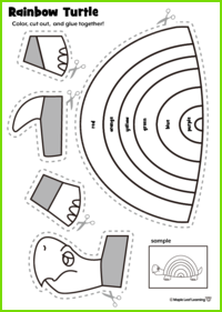 Rainbow Turtle Activity