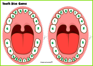 Tooth Dice Game