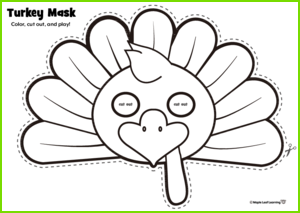 Turkey Mask Activity