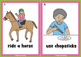 Verbs Flashcards (Everyday English 3)