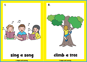 What Can You Do Song Flashcards